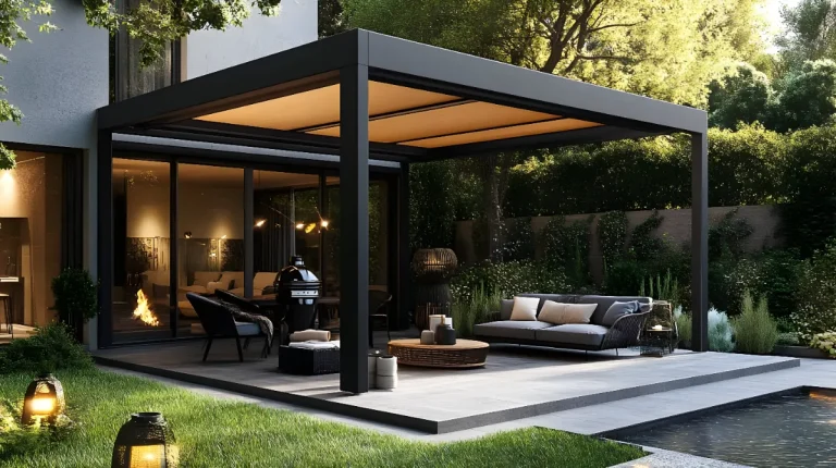 หลังคาผ้าใบไฟฟ้า vs แบบมือหมุน ต่างกันอย่างไร?